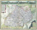 1627/1680 - Komenského mapa Moravy