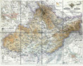 1888 - Mapa Moravy podle Schobera