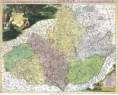 1742 - Mapa Moravy Cóvense a Mortiera